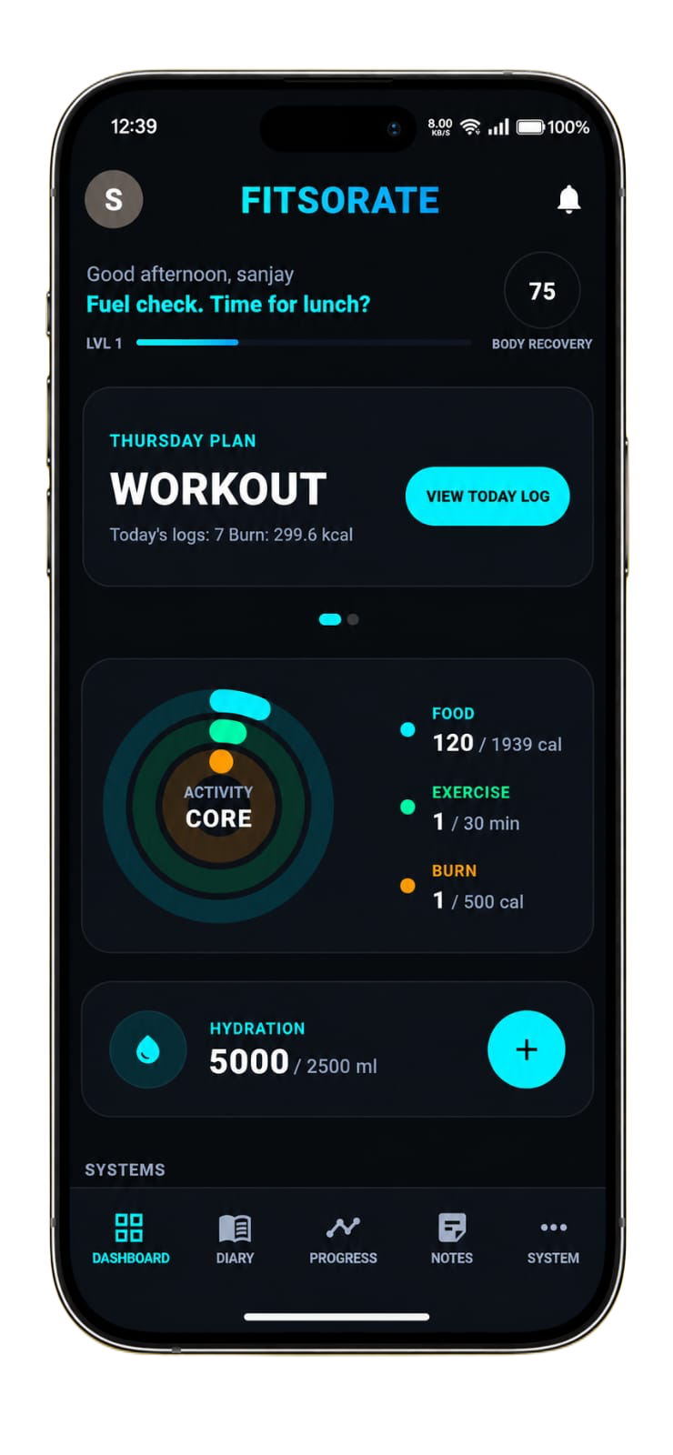 Smart Dashboard Mockup